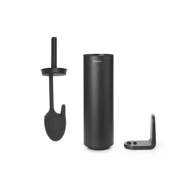 Brabantia MindSet Toilet Brush and Holder, Grey