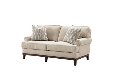 Ajda Beige Loveseat