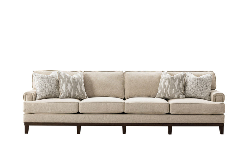 Ajda Beige 5 Seater Sofa