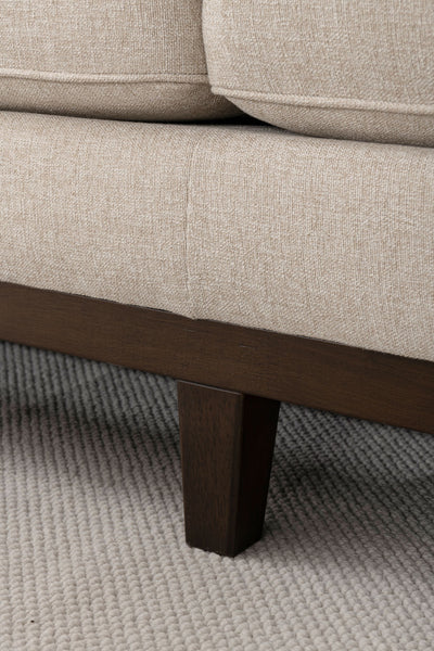 Ajda Beige Loveseat