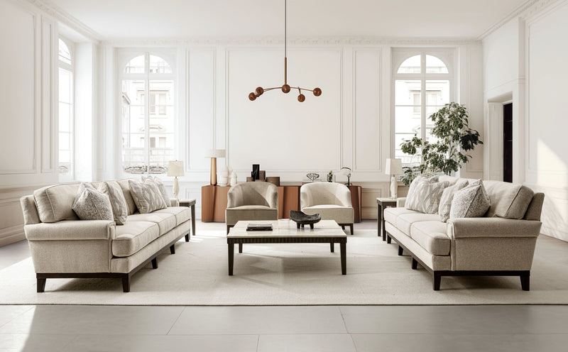 Ajda Beige Loveseat