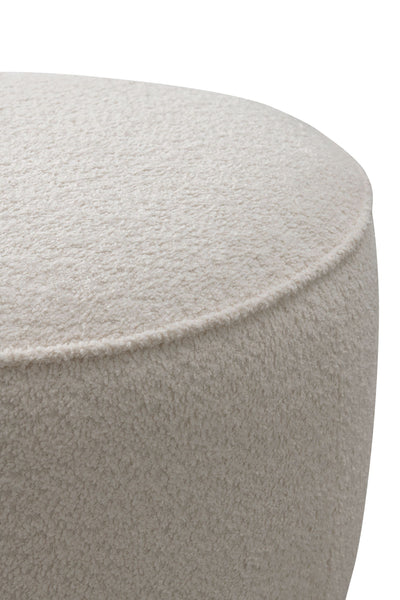 Tan Boucle Ottoman W55.5xH44cm