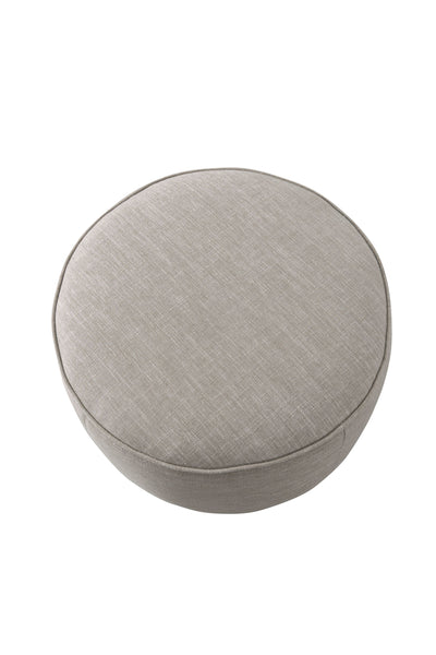 Oatmeal Linen Ottoman W55.5xH44cm