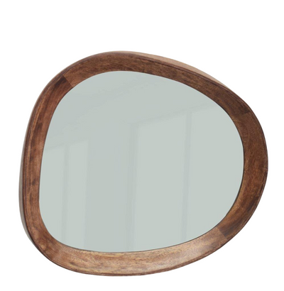 Wooden Mirror Elegance