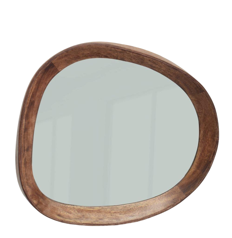 Wooden Mirror Elegance