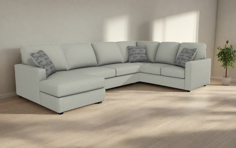 Edenfield White Laf Sectional