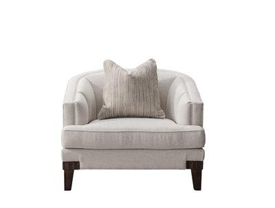 Opaline  White Velevt Chair