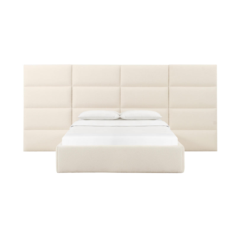 Eliana Cream Boucle King Bed