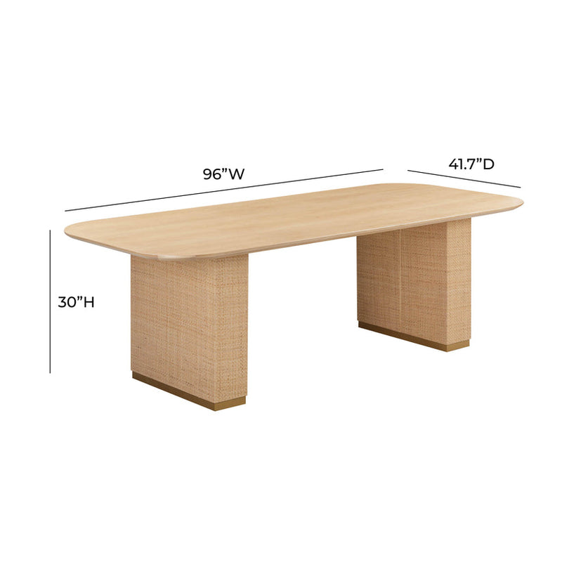 Akiba 96 Rectangular Dining Table 