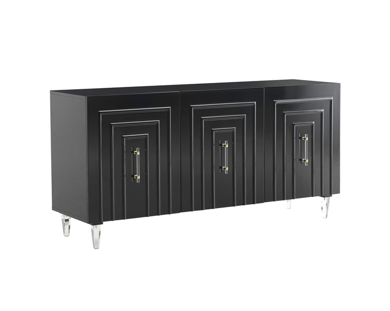 Famke Black Lacquer Buffet