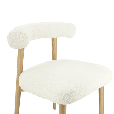 Spara Cream Boucle Side Chair