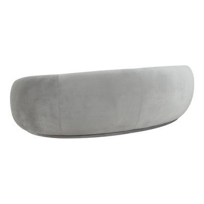 Kendall Light Grey Velvet Sofa