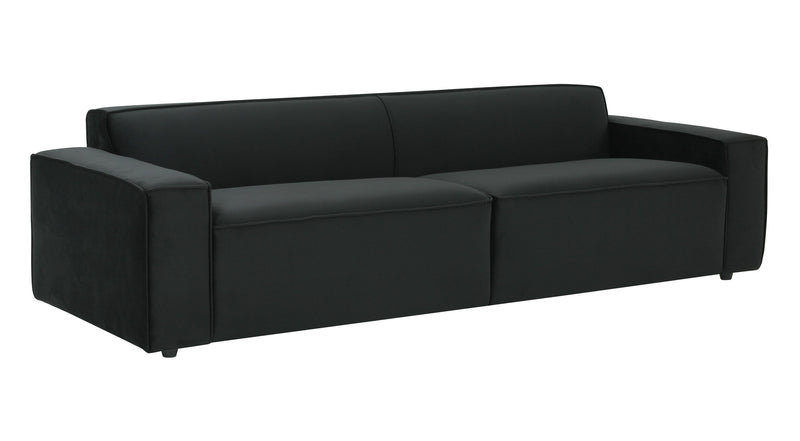 Olafur Black Velvet Sofa