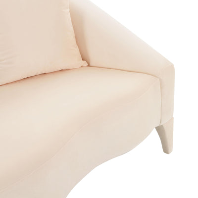 Naya Peche Velvet Loveseat