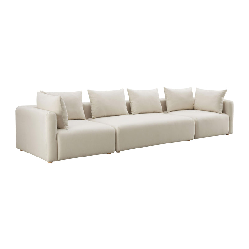 Hangover Cream Performance Linen 145 Long Sofa