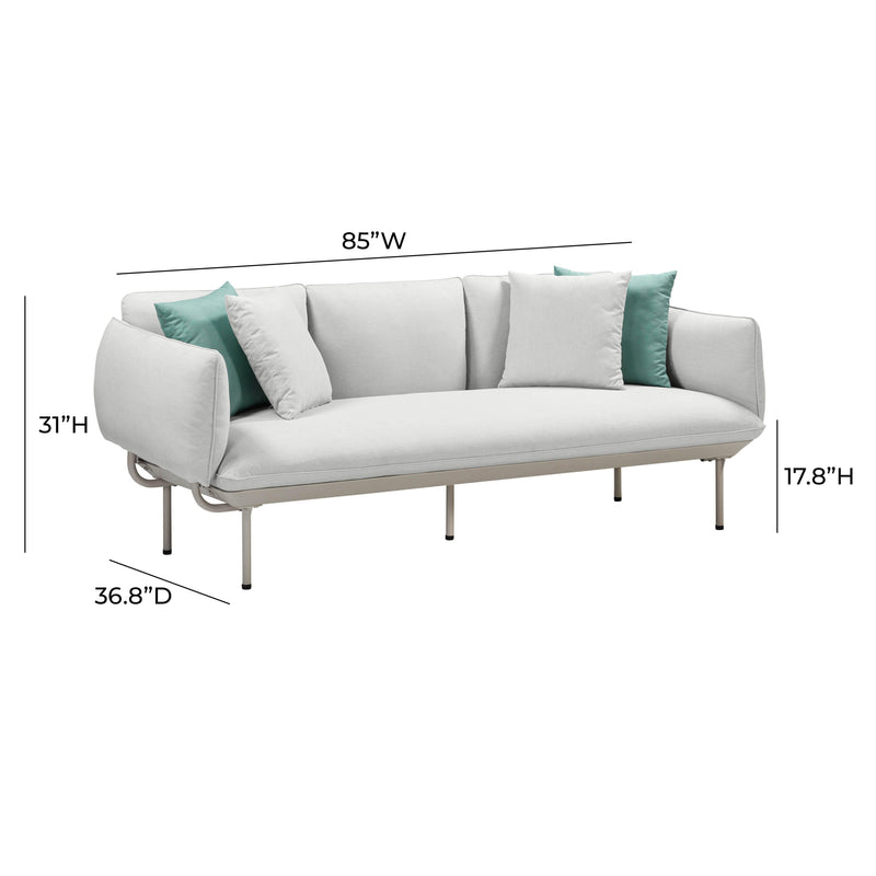 Katti Light Grey Outdoor Sofa