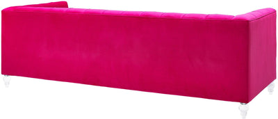 Bea Pink Velvet Sofa