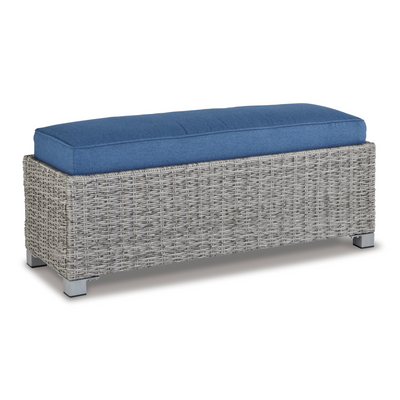 Naples Beach Outdoor Bench with Cushion