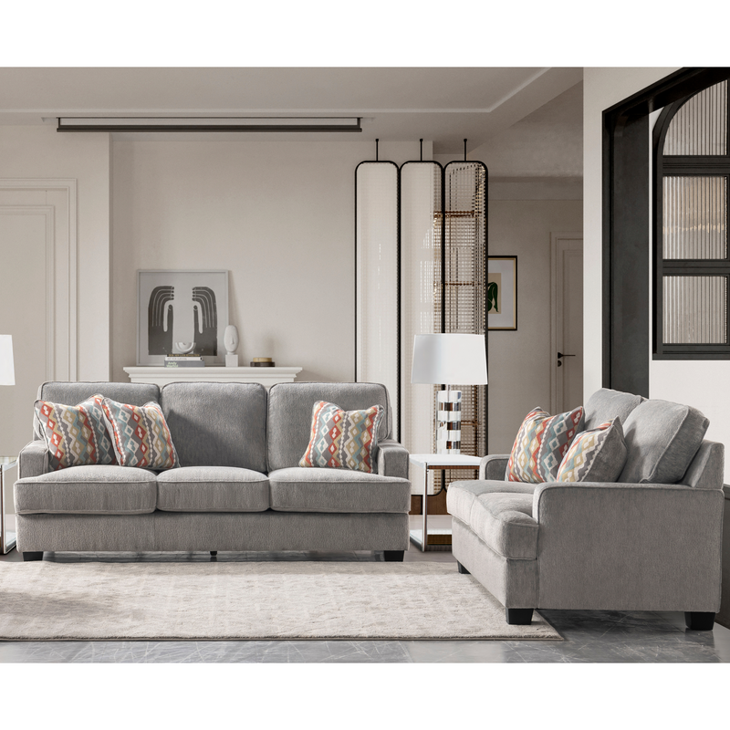 Hawaii Grey Sofa Set