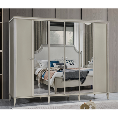 Claremont Woods King Bedroom Set With Two Free Gift GLASS TABLE LAMP