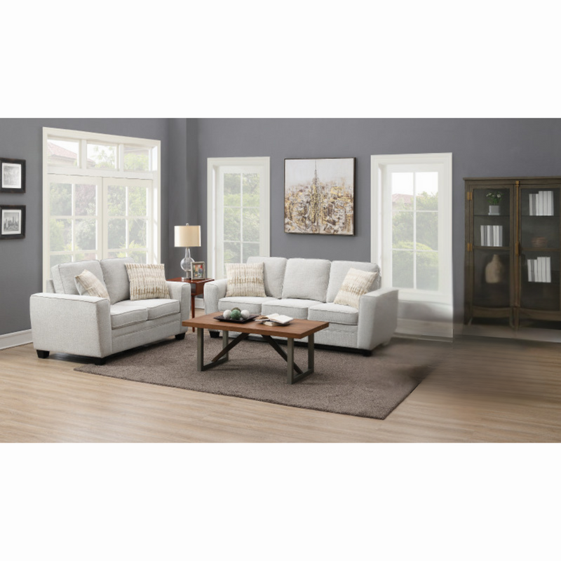 Confa Beige Living Room Set ( Sofa + Loveseat)