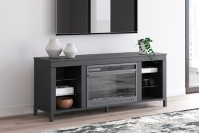 Cayberry 60 TV Stand with Electric Fireplace