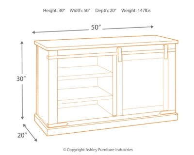 Budmore 50 TV Stand(W562-28)