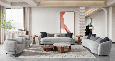 Jamie Grey Living Room Set