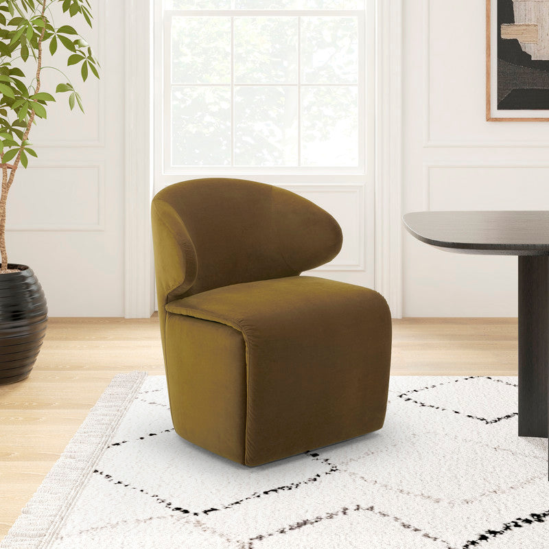 Muse Green Swivel Chair