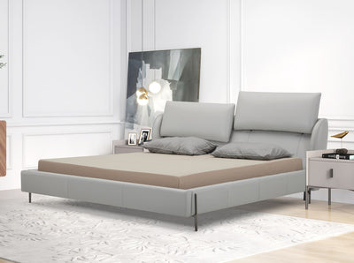 Hugo Grey King Bed