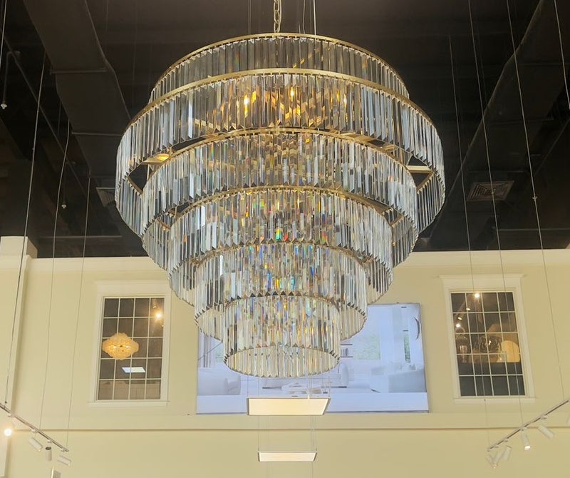 Polaris Crystallin Chandelier