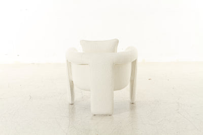 Floating Bouclé Cream Chair