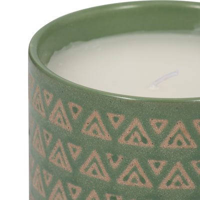 5 15oz Aztec Citro Candle, Green