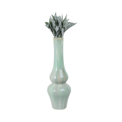 24 Everette Large Green Ceramic Vase