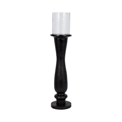 27 Traditional Hurricane On Pedestal, Black