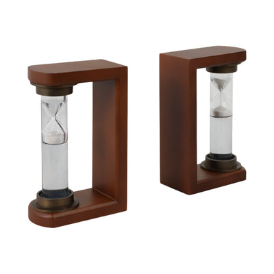 S/2 10 Levine Hourglass Bookends