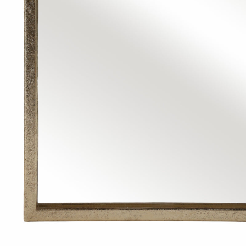 METAL, 39X30 ARCH MIRROR, GOLD