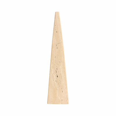 16 Travertine Obelisk, Tan