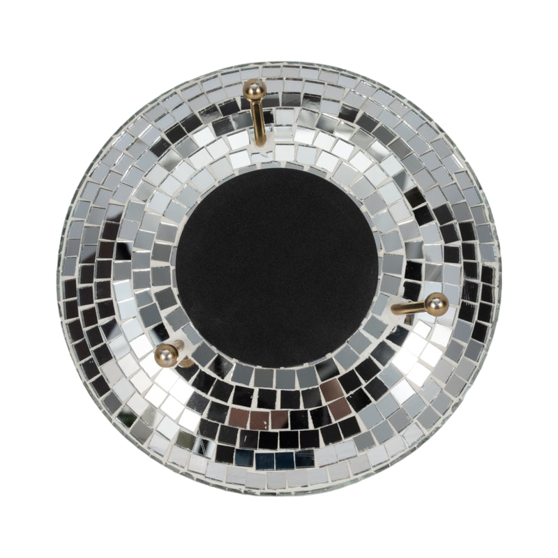 8 Mosaic Disco Spaceship, Silver