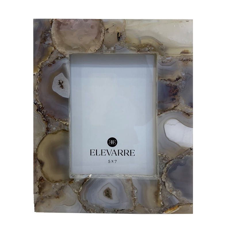 5x7 Mankato Grey Agate Photo Frame