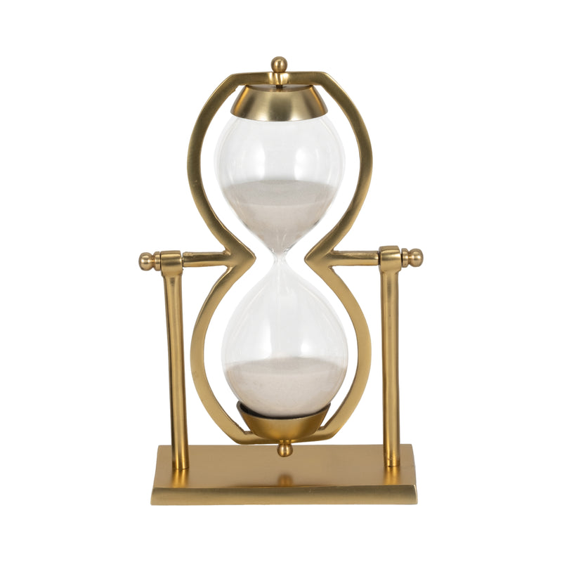 11h Gold Metal Sandtimer