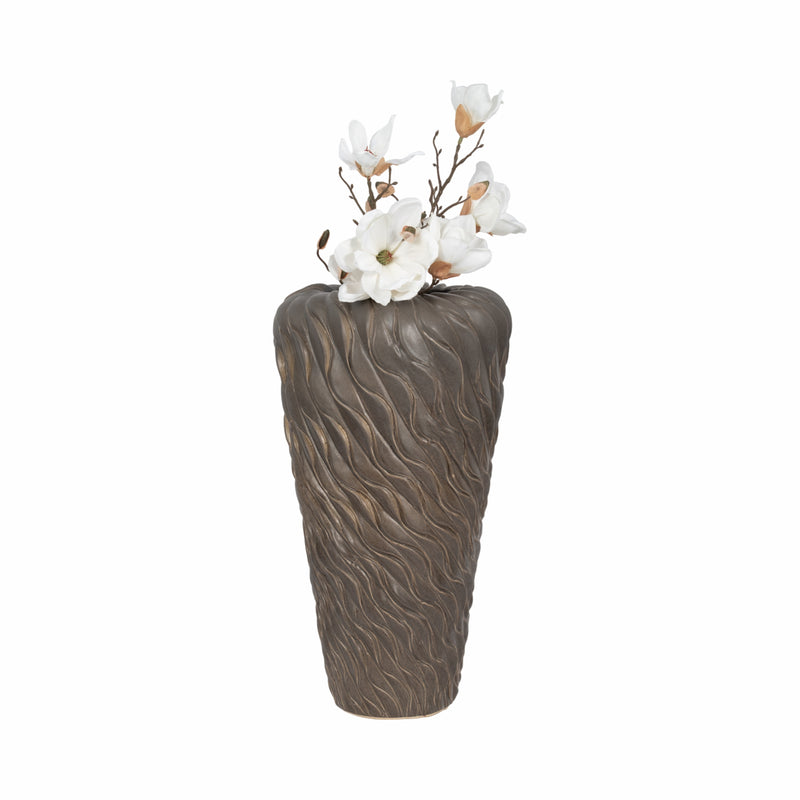 24 Devone Small Ceramic Brown Floor Vase