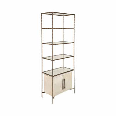 30 Azamara Real Hide Etagere Shelf