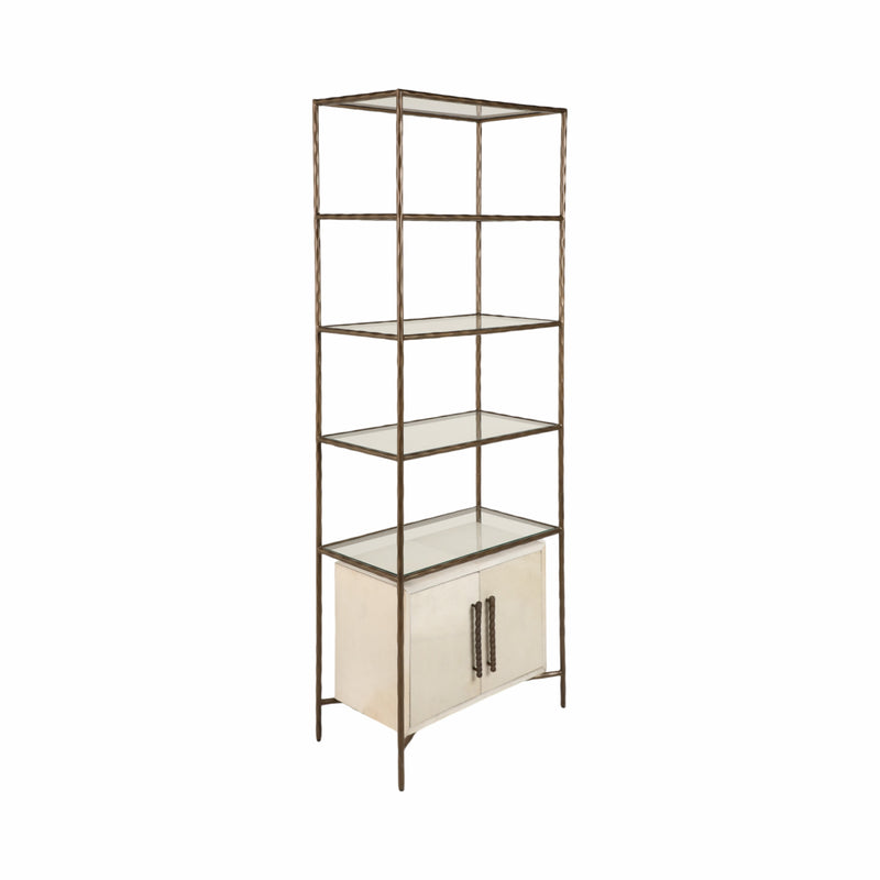 30 Azamara Real Hide Etagere Shelf