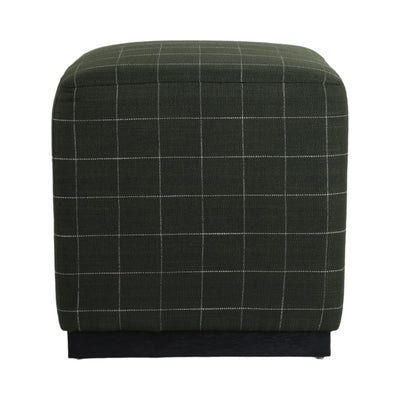 20X20 SQUARE OTTOMAN, OLIVE