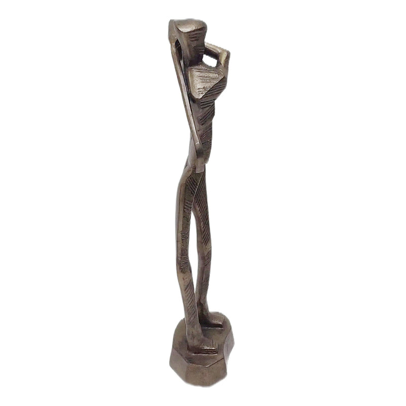 19x6 Golf Swing Sculpture, Bronze