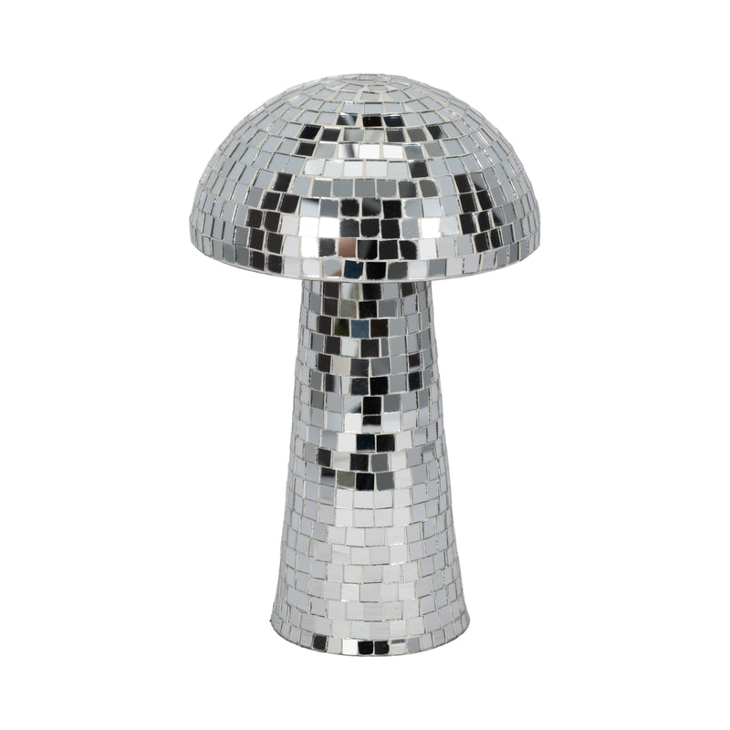 12 Mosaic Mushroom, Silver