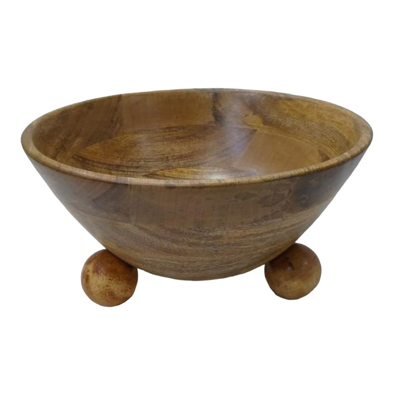 12 Bowl With Ball Feet, Nat