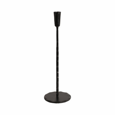 15x5 Forged Cast Iron Taper Holder, Matte Black