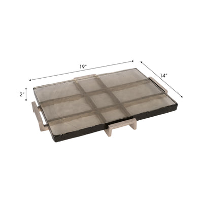 19 Kingston Silver Rectangle Tray